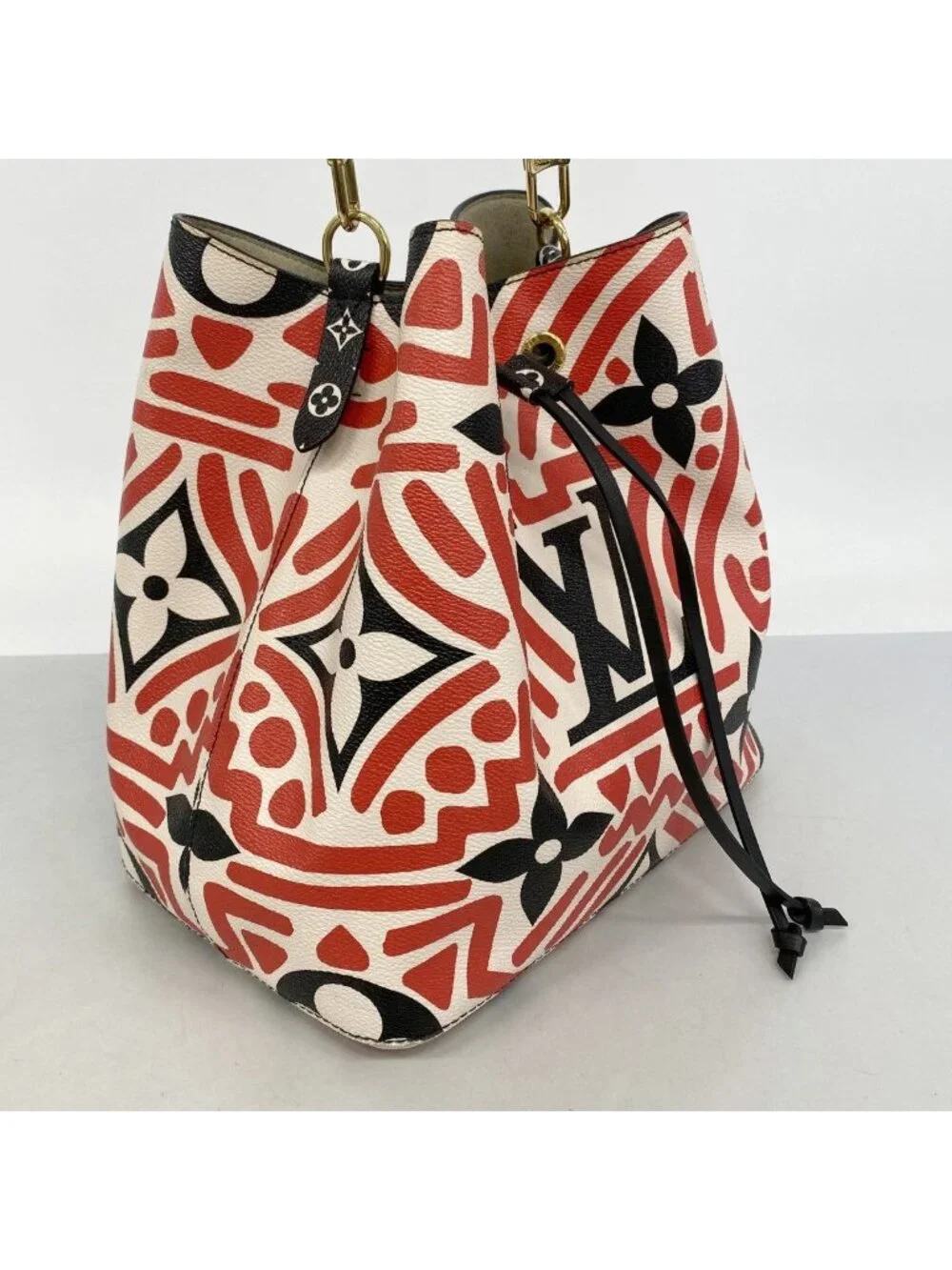 Louis Vuitton Shoulder Bag Monogram Giant Neo Noe Cream Rouge